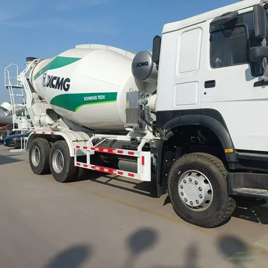 Secondhand Concrete Mixer Truck HOWO 6X4 Used Cement Tipper 8m3 Tanker
