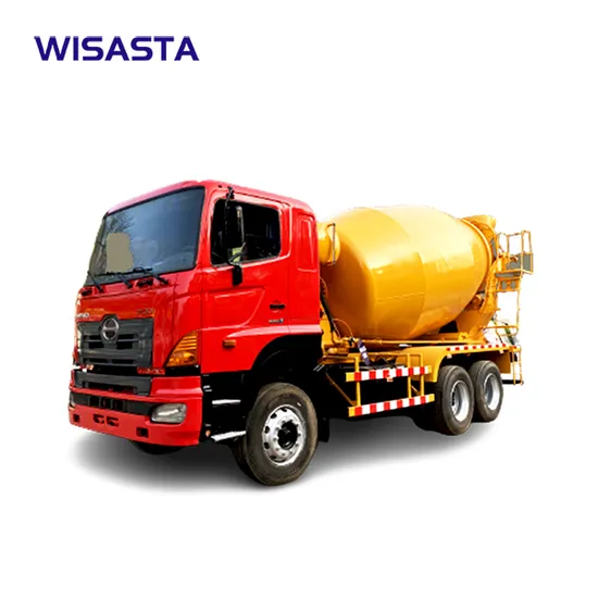 Used Cheaper China 10 Cubic Meters Mini Construction Equipment Concrete Mixer Truck