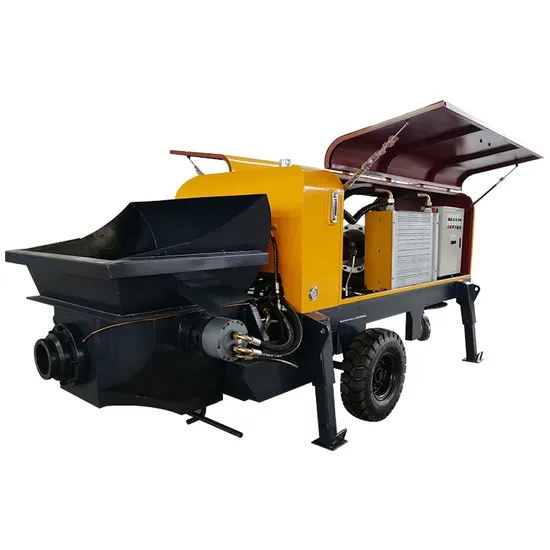 15m3/H Diesel Engine Concrete Pump Pumping Machine with Mixer for 30mm Large Aggregate