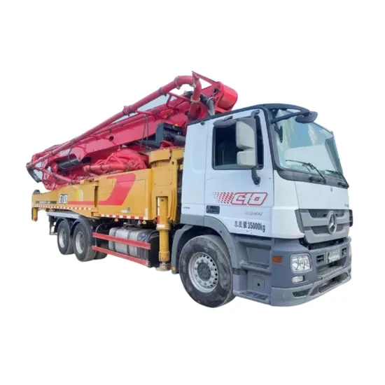 Quick Delivery Used Sanny 52m Diesel Truck Mounted Concrete Pump with Boom