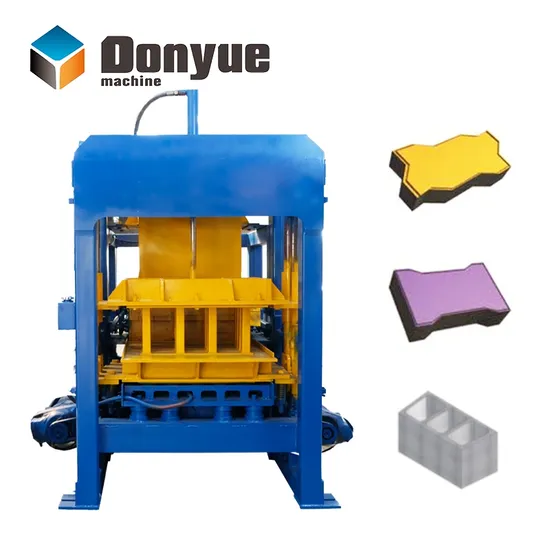 High Quality Qt4-15 Automatic Hydraulic Hollow Brick/Block Making Machine
