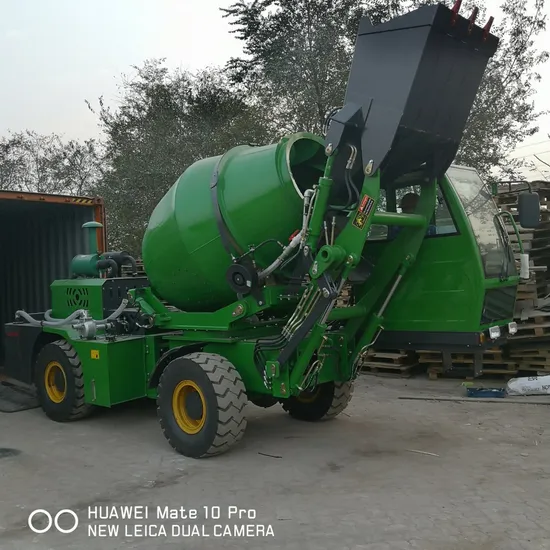 Luzun Ce/ISO New Small Jbc30r 3.5cbm Self Propelled Concrete Mixer Truck