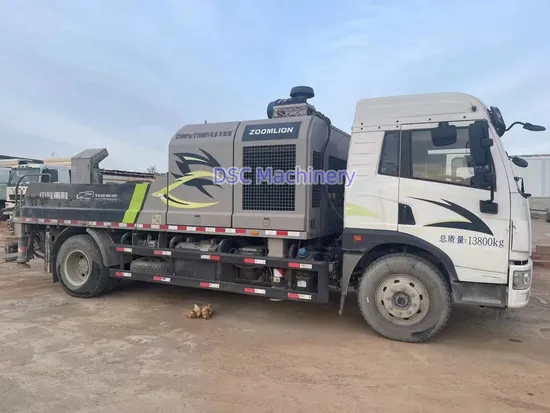 Zoomlion Mixer Truck Mounted Concrete Pump Delivery Pump