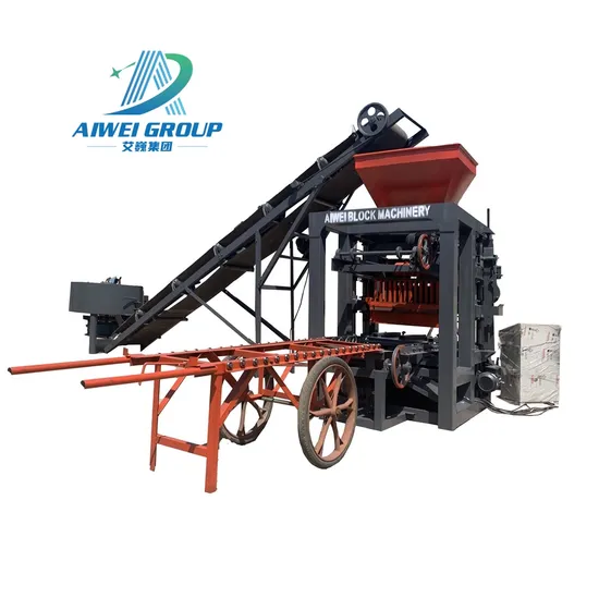 Brick Force Wire Making Machine South Africa Qt4-24 Concrete Blocks