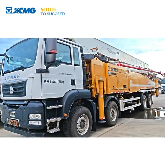 XCMG Official Construction Machine 62m Truck Concrete Pump Hb62V Used Heavy Duty Concrete Pump Truck Cheap Price