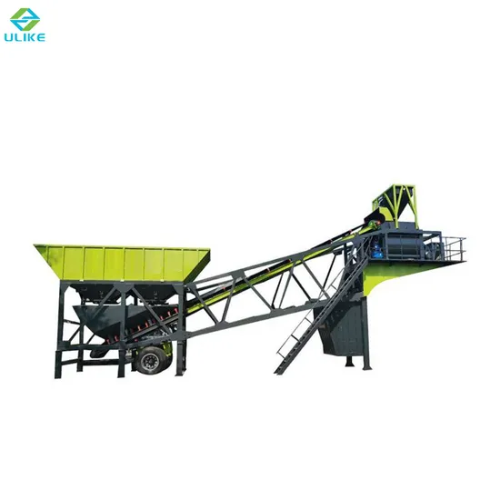 High Efficiency Multifunctional China Manufacture Mobile Concrete Batching Plant Yhzs60