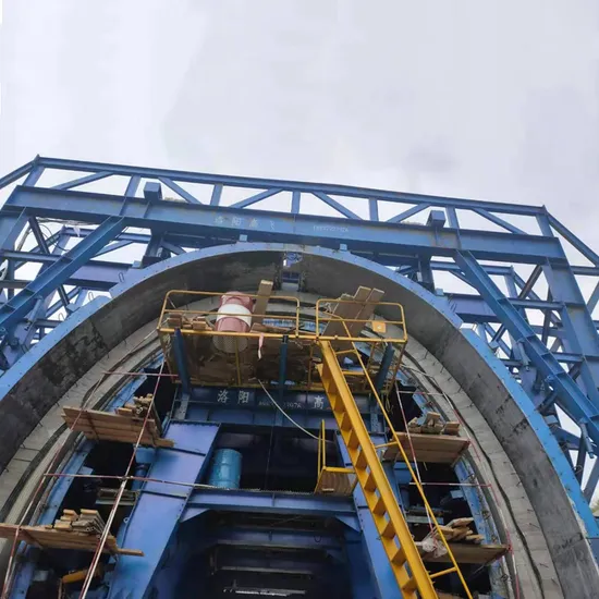 Tunnel Works Formwork Machinery for Railway Lining with Intelligent Information System