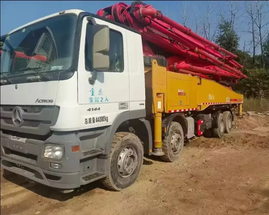 Concrete Machinery 42m Truck Mounted Concrete Boom Pump 2016 Zlin5320thb 42m 2001-4000