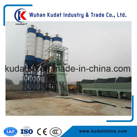 100tph Stationary Concrete Mixing Plant