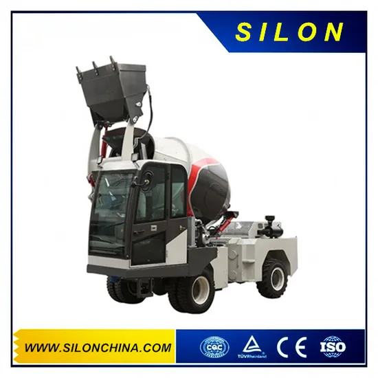 China Cheap Price 4.0 Rotary Drum Cement Concrete Mixer Truck/ Self Loading Concrete Mixer with EPA Engine