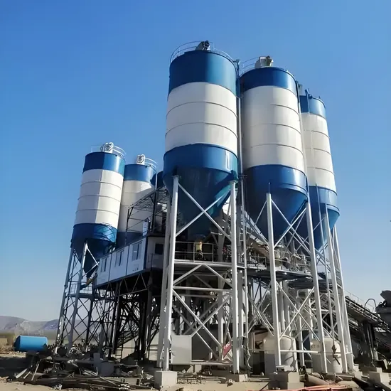 Brand New Efficient Intelligent Control Strong Stability Concrete Mixing Plant