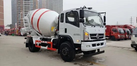 Construction Machinery 5.0cbm Truck Mixer with Electric Scale