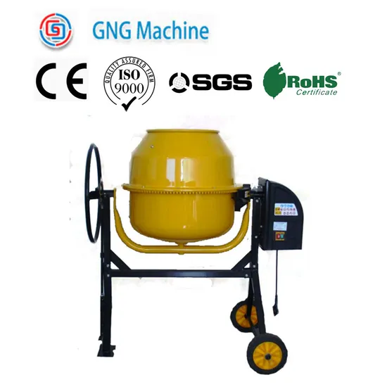 160L Construction Concrete Mixer/Portable Cement Mini Concrete Mixer
