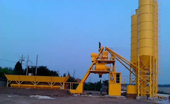 Concrete Batching Plant Hzs75D 75 M3/H Basis-Free /Concrete Mixing Plant