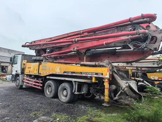 High-Quality Sanny Pump Truck used: Durable 46m Concrete Machinery for Efficiency