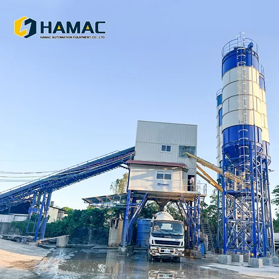 Stationary Concrete Plant for Prestress Concrete Producers Forced Mixing Plant