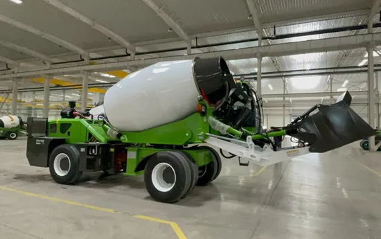 Automatic Self-Loading Diesel Concrete Mixer Truck Mobile Cement Mixer for Sale