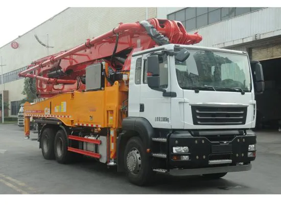 61m Pump Truck Truck Mounted Concrete Line Pump Sym5502thb 620c-10A