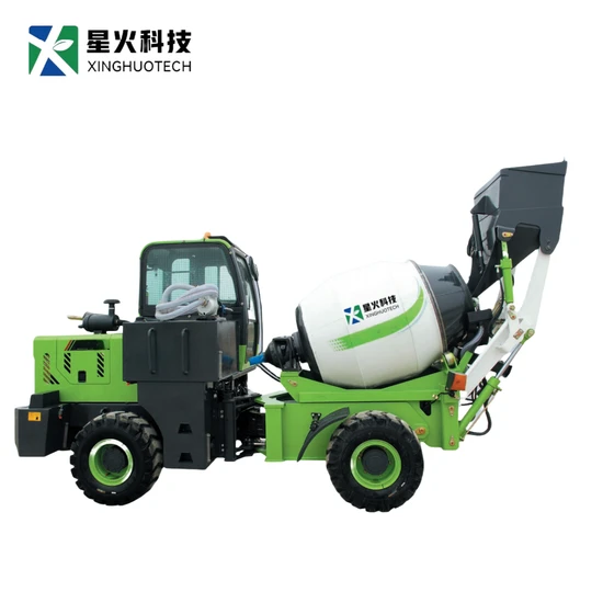 1.2 Cbm Mobile Automatic Mixer Truck for Construction Efficiency