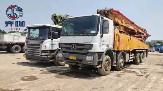 High-Quality Second-Hand Pump Truck for Efficient Transport Solutions 4141 8X4second-Hand Pump Truck
