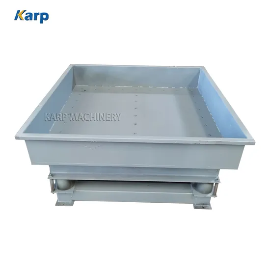 Big Bag Compacting Vibration Table Jumbo Bag Vibrating Shaking Table