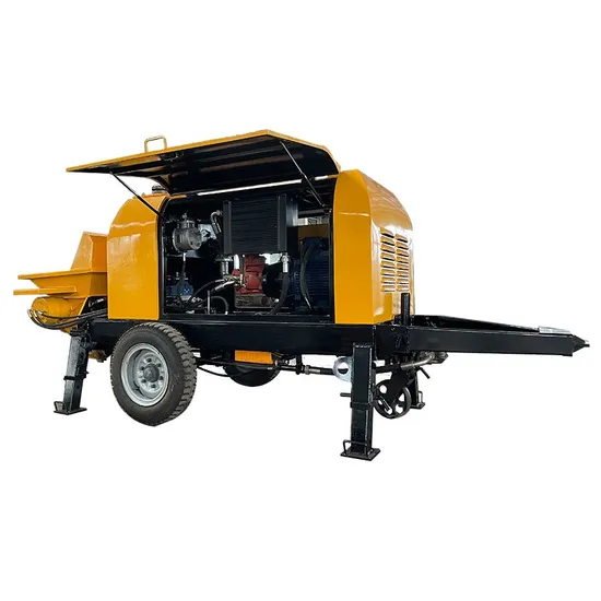 HOWO Truck Water Hydraulic Concrete Mounted Pump 37 M 52m 62m 70m