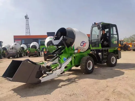 Hot Selling 2 Cube Concrete Mixer Truck Cement Self-Loading Mixer Truck for Sale