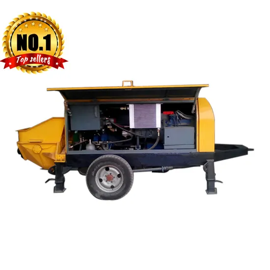 Trailer Concrete Pump 20m3 Cement Grout and Mortar Mixer Pump