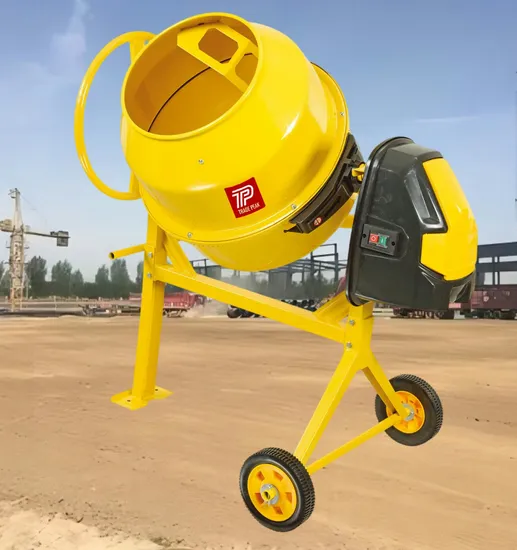 Qtp4540 Leading Portable Mobile 2 Wheels 160L Cement Concrete Mixer