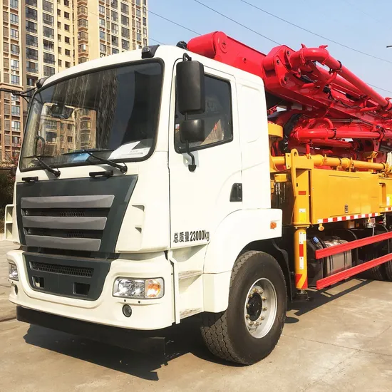 China Official 37m 39m Concrete Boom Pump Truck Sy5230thbf 370c-10