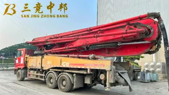 Large Capacity Truck Mounted Concrete Pump with Wear-Resistant Components