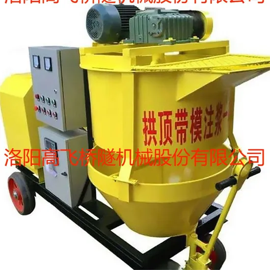Tunnel Concrete Construction Belt Grouting Machine