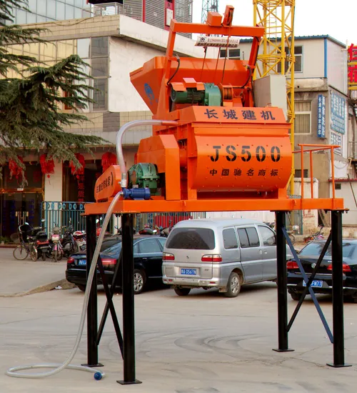 Premium Quality 500L Cement Mixer with Self-Loading Feature