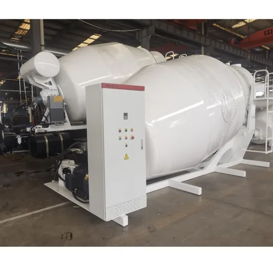 Good Quality Canister Continuous Concrete Transit Tank Concrete Mixer Truck Drum