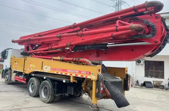 2019 SA Ny 49m on Benz Used Cement Pump Truck