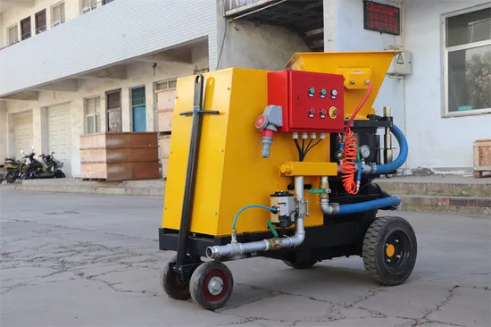 concrete shotcret Refractory Gunning Machine Concrete Spray Shotcrete Gunite Machine Wet and Dry Shotcrete Machine for Sale