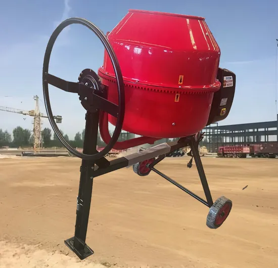 Portable Concrete Mixer with 140L Drum Capacity