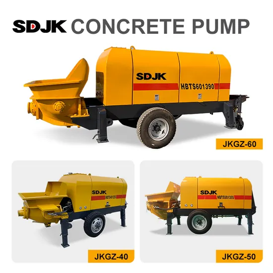 Dependable Performance Diesel Concrete Pump Portable Small Concrete Pump for Sale
