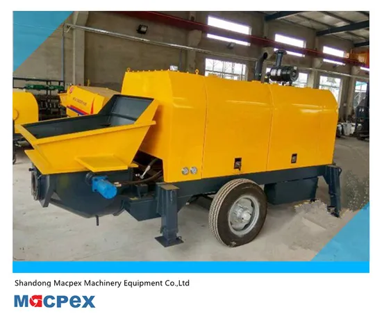 Trailer Concrete Pump by Rexroth Pump From China Factory with Good Price