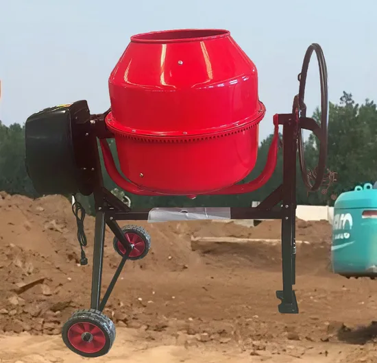 550W Self Loading Concrete Machine Mixer