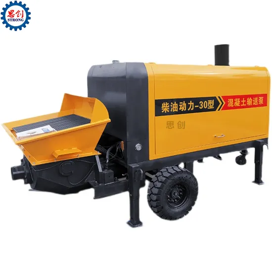 15kw Electric Small Concrete Pump/Boom Pressure Concrete Grout Pump