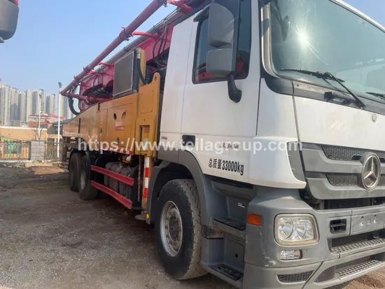 2019 Year China Used Sany Benz 49m Pump Truck Pumping Concrete Machine
