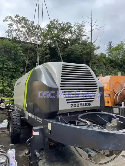 Zoomlion 6016 Small Concrete Trailer Pump for Sale
