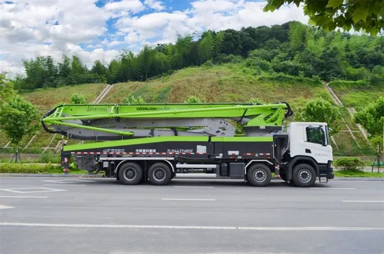 56m Truck Mounted Concrete Pump with Mixer Parts for Sale 56X-6rz