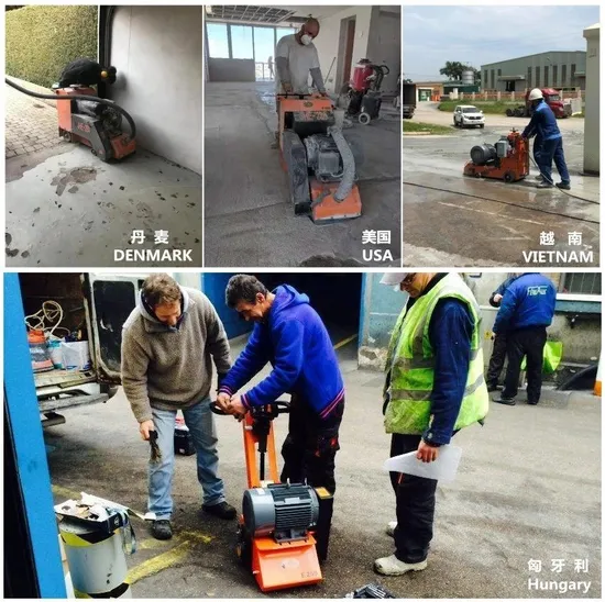Hand Push Electric Asphalt Concrete Scarifying Epoxy Coating Equipment Price 5% Offyour Order