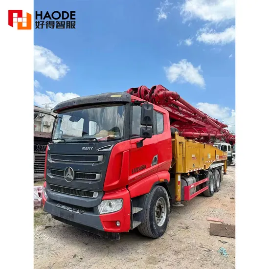 2020 Years Sany Sitrak Chassis 49m Used Concrete Pump Truck