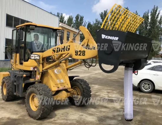 Kinger New Design Heavy Load Automatic Unloading Mixer Bucket Home Use Construction Use Excavator Loader Attach