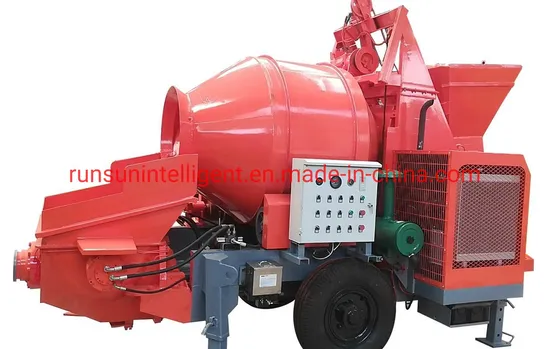 Small Mobile Concrete Beton Mixer Pump for Sale