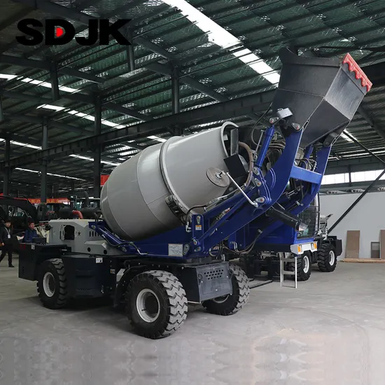 Small Selfloading Concrete Mixer Truck 1.2m3 - 4m3