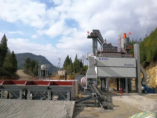 Integrated Modular Can Be Customized Small Asphalt Mixing Plant